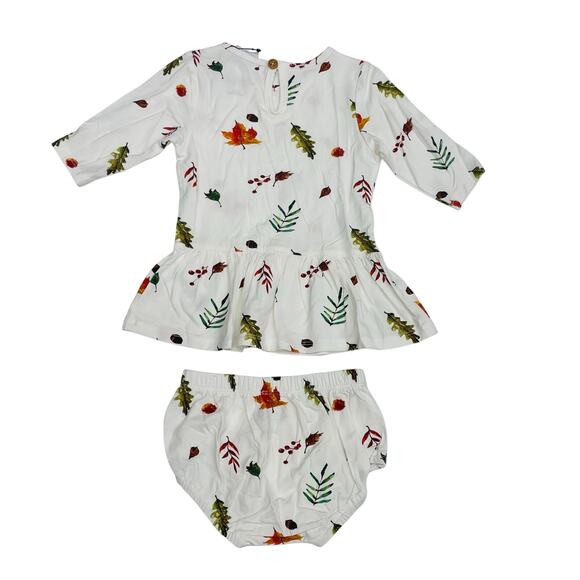 NWT Tickety-boo 6-9M Autumn Leaves Tunic Dress - Picture 2 of 6